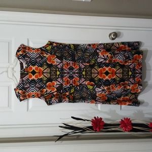 Eat 1962 Plus Size Dress Butterfly Patteren 18W